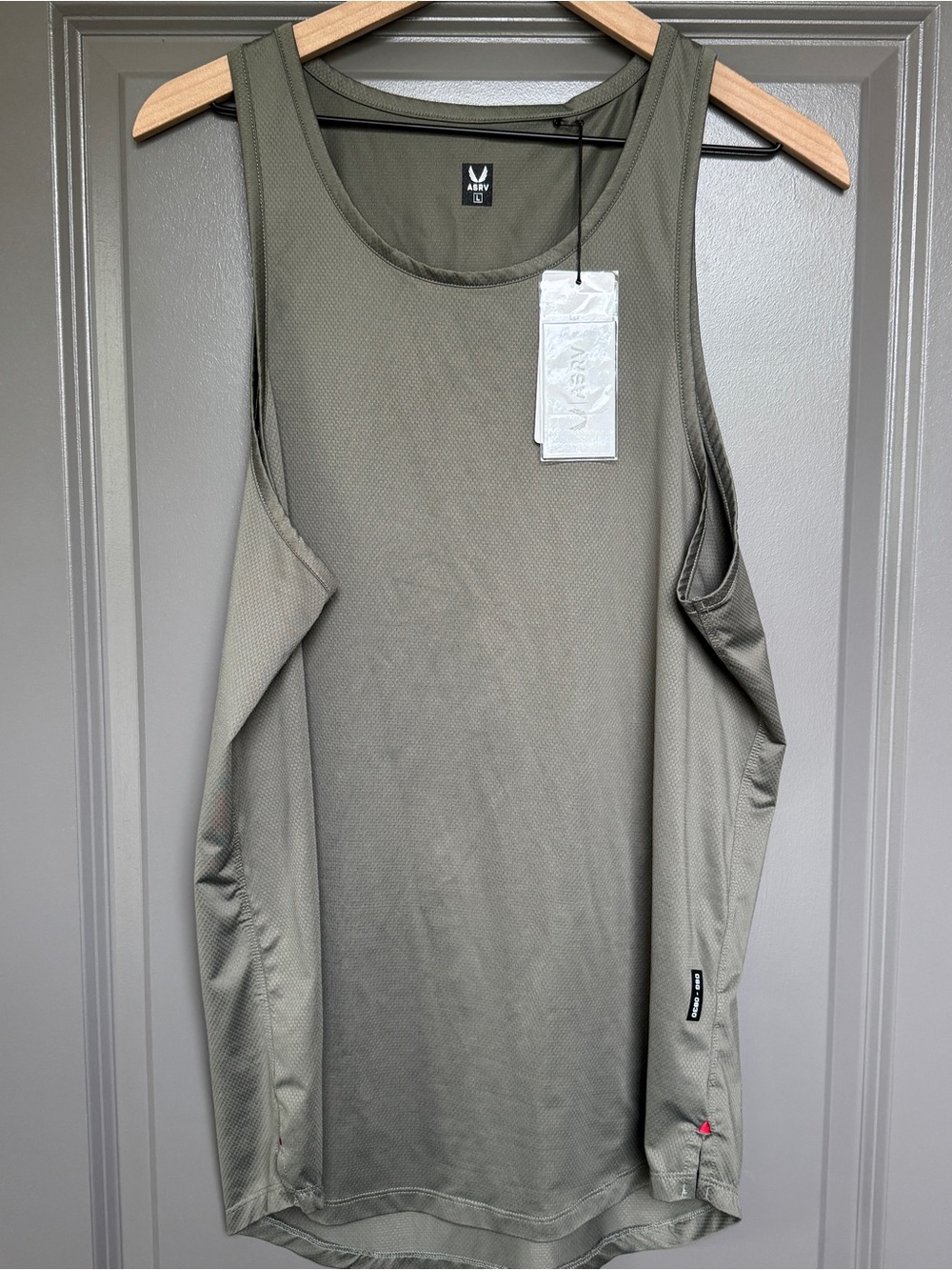 ASRV Olive Green Athletic Tank Top